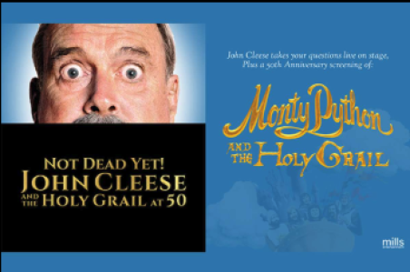 John Cleese with a screening of Monty Python and the Holy Grail